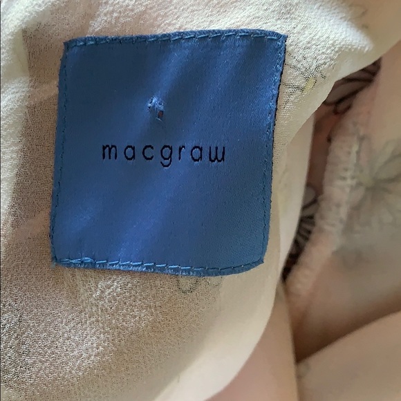 Macgraw pink sheer floral pink maxi dress - Picture 9 of 14